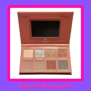 Shaina B~Miami Nights Mirrored Pressed Pigment Palette~8 Sultry Sparkly Shades​